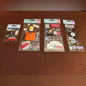 Assorted Scrapbook Stickers